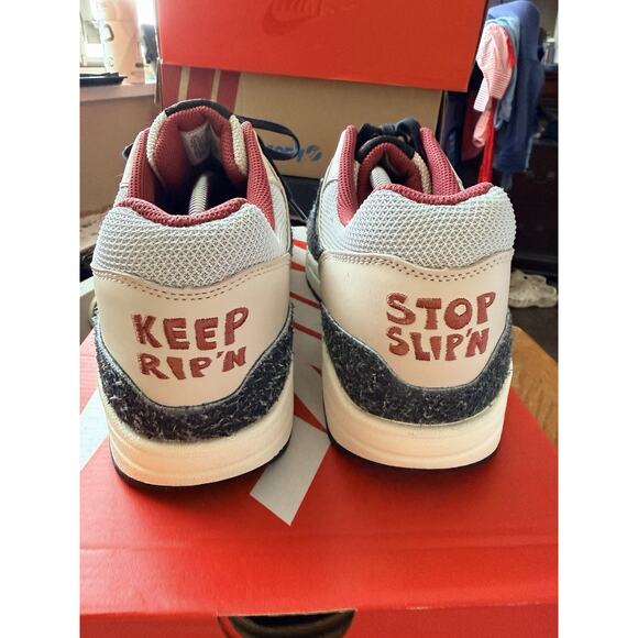 Nike Air Max 1 Size 11.5M/13W Keep Rippin Stop Slippin 2.0 FD5743-200 - Picture 5 of 11